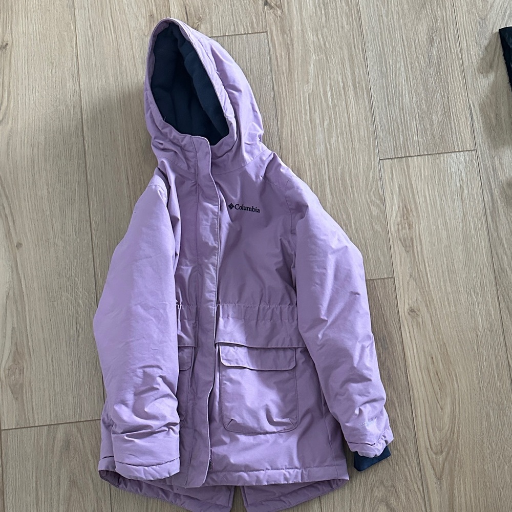 Columbia Kids Lavender Hooded winter Jacket